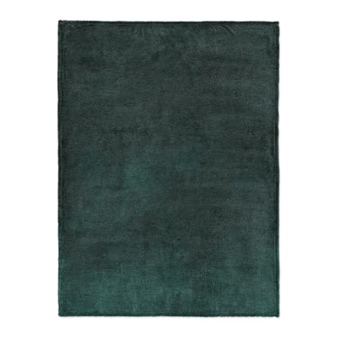 Keanu Watercolor Deep Teal Ombre in Large (60" x 80") Size