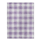 Buffalo Plaid Lilac in Large (60" x 80") Size
