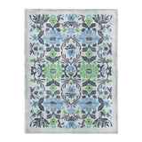 Corriana Blue & Green in Large (60" x 80") Size