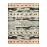 Delsin Blue & Orange in Large (60" x 80") Size