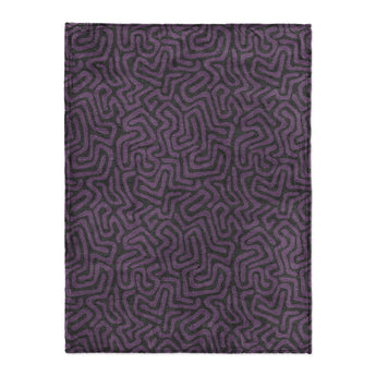 Kiva Purple in Large (60" x 80") Size