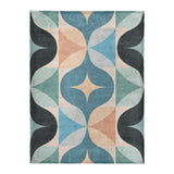 Maxine Seafoam & Peach in Large (60" x 80") Size