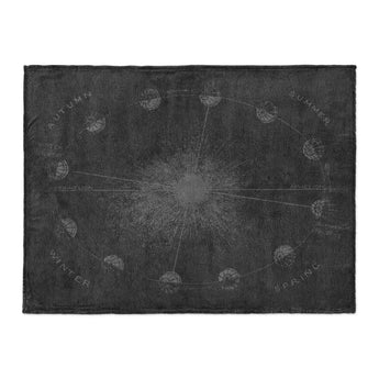 Equinox Black & Charcoal in Large (60" x 80") Size