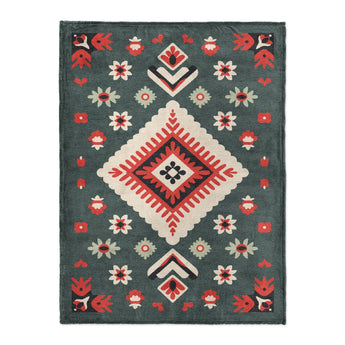 Solano Sage & Terracotta in Large (60" x 80") Size