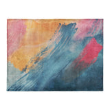 Eloise Blue & Pink in Large (60" x 80") Size