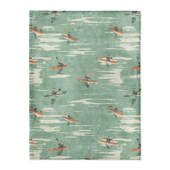 Open Water Kayakers in Large (60" x 80") Size