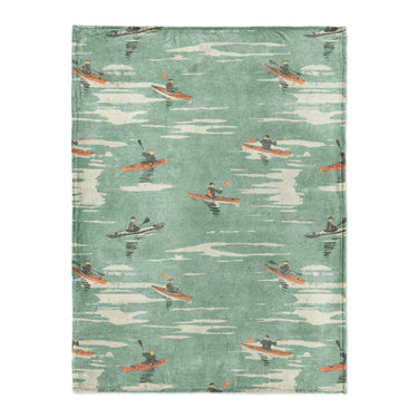 Open Water Kayakers in Large (60" x 80") Size