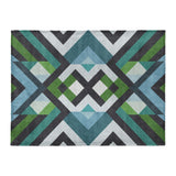 Sonora Blue & Green in Large (60" x 80") Size