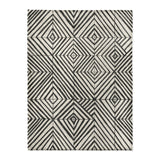 Ludwig Black & Ivory in Large (60" x 80") Size