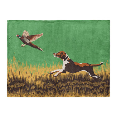 That Dog'll Hunt Green in Large (60" x 80") Size