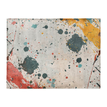 Colin Paint Splatter Multicolor in Large (60" x 80") Size