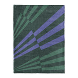 Prisma Mint & Periwinkle in Large (60" x 80") Size