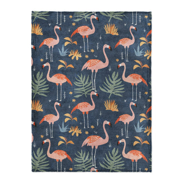 Flamingo Paradise in Large (60" x 80") Size