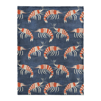 Tribal Prawns in Large (60" x 80") Size