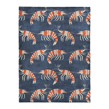 Tribal Prawns in Large (60" x 80") Size