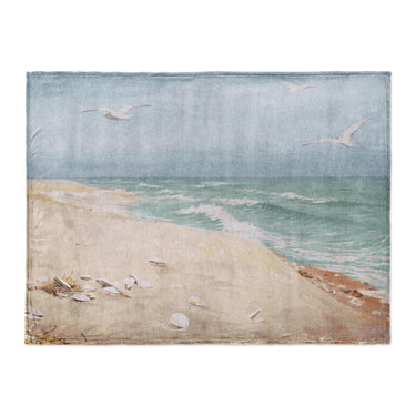 On the Beach by Fidelia Bridges in Large (60" x 80") Size