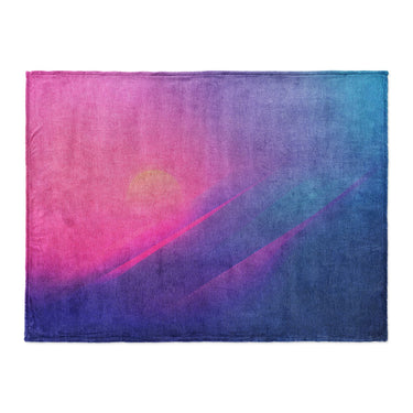 Siderays Blue & Pink in Large (60" x 80") Size
