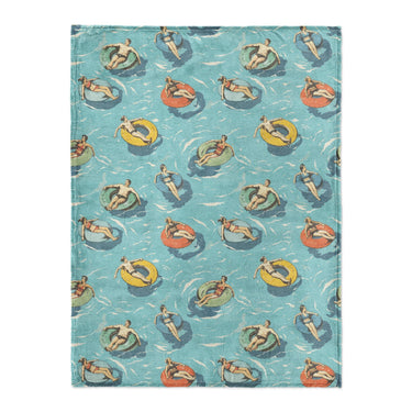 Lazy River in Large (60" x 80") Size