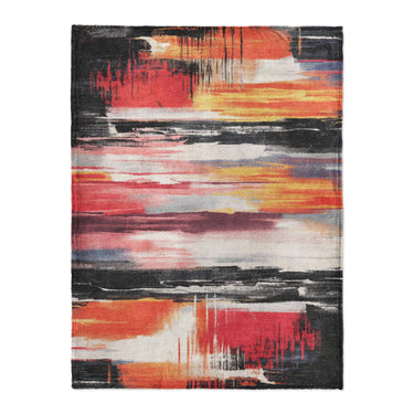 Jörgan Red & Black in Large (60" x 80") Size