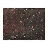 Edgar Red & Vintage Black in Large (60" x 80") Size