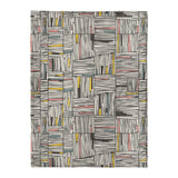 Atticus Multicolor Crosshatch in Large (60" x 80") Size