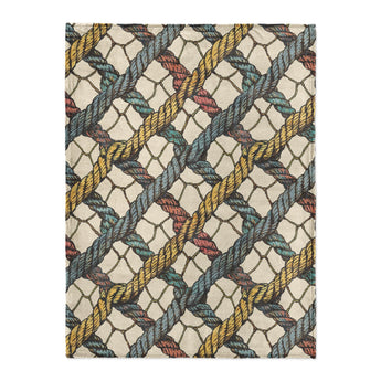 Naval Rope Multicolor in Large (60" x 80") Size