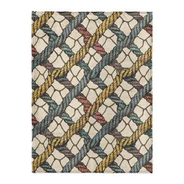 Naval Rope Multicolor in Large (60" x 80") Size