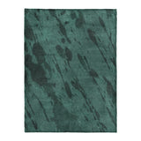 Hurley Splatter Dye Teal in Large (60" x 80") Size