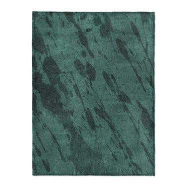 Hurley Splatter Dye Teal in Large (60" x 80") Size