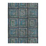 Diego Black & Blue in Large (60" x 80") Size