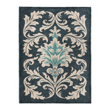 Aubrey Navy & Teal in Large (60" x 80") Size