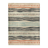 Delsin Blue & Orange in Large (60" x 80") Size