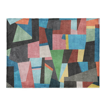 Baxter Blue Multicolor in Large (60" x 80") Size