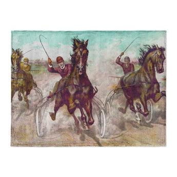 Thoroughbred Race for Blood in Large (60" x 80") Size