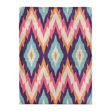 Dyani Magenta & Cyan in Large (60" x 80") Size