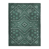 Durand Deep Turquoise in Large (60" x 80") Size