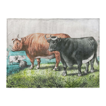 Prize Fat Cattle in Large (60" x 80") Size