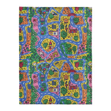 Kids Road Map in Large (60" x 80") Size