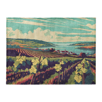 Finger Lakes Vineyard in Large (60" x 80") Size