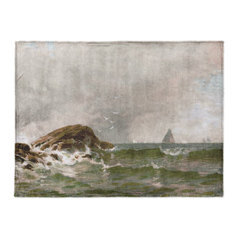 Stormy Narragansett Pier by Thomas Bircher in Large (60" x 80") Size