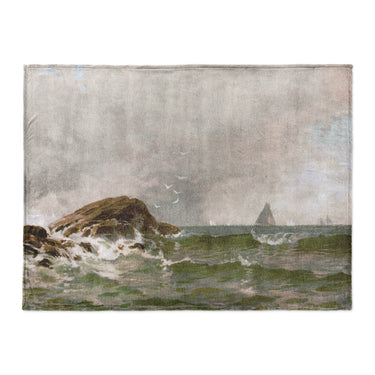 Stormy Narragansett Pier by Thomas Bircher in Large (60" x 80") Size