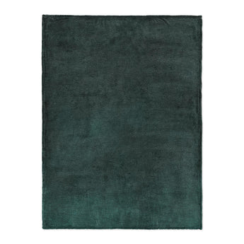 Keanu Watercolor Deep Teal Ombré in Large (60" x 80") Size