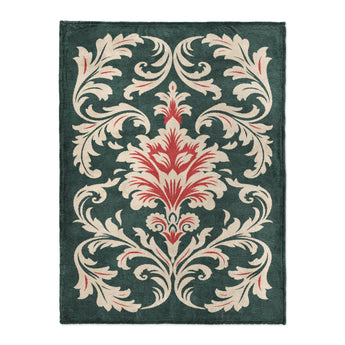 Aubrey Green & Red in Large (60" x 80") Size