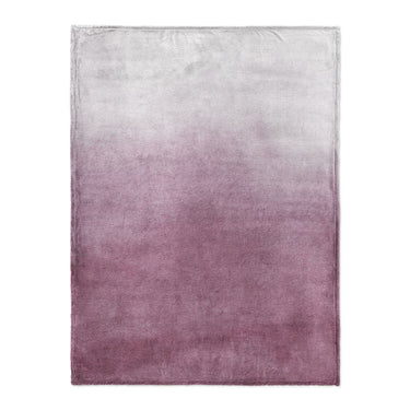 Kieran Watercolor Mauve Ombre in Large (60" x 80") Size