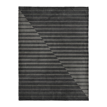 Euclid Black & Neutral Grey in Large (60" x 80") Size
