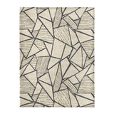 Harlan Ivory & Black in Large (60" x 80") Size