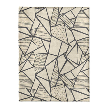 Harlan Ivory & Black in Large (60" x 80") Size