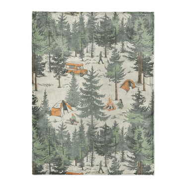 Campsite in Large (60" x 80") Size