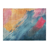 Eloise Blue & Pink in Large (60" x 80") Size