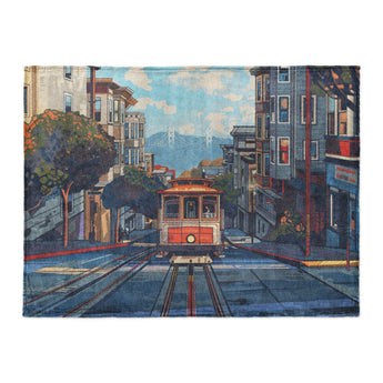 San Francisco Trolley in Large (60" x 80") Size